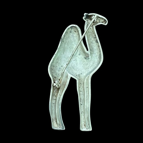 Retired James Avery CAMEL Brooch Pin Sterling Silver Vintage Hallmarked Signed - Picture 4 of 6